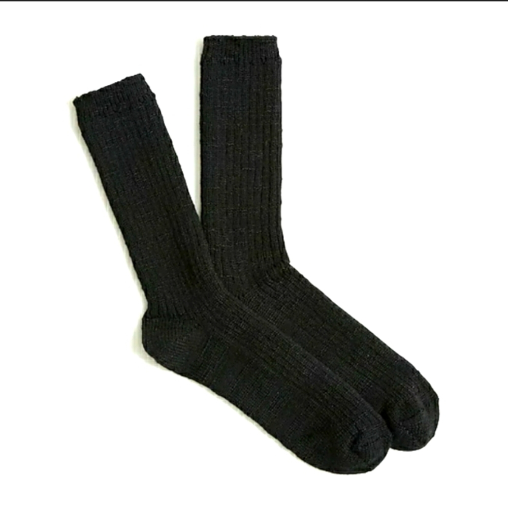 J. Crew camp socks~ Black